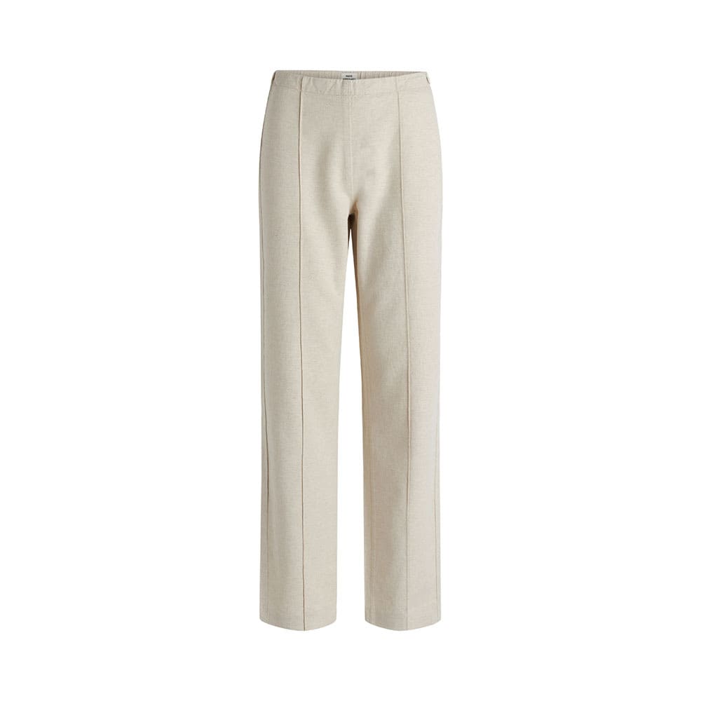 Linen Denim Pants, Whitecap Grey