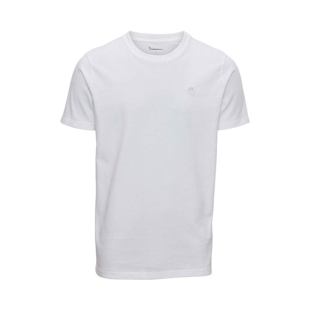 Badge T Shirt, Bright White