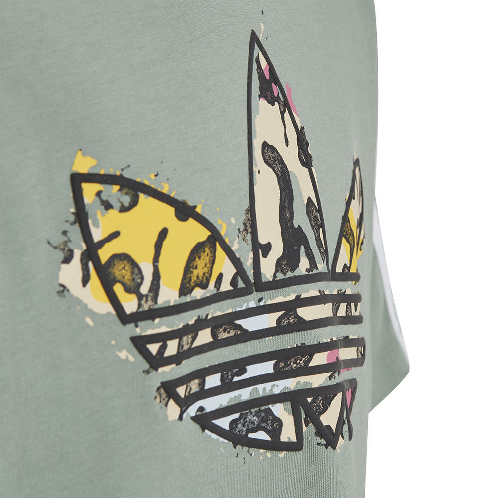 Animal Print Crop Tee