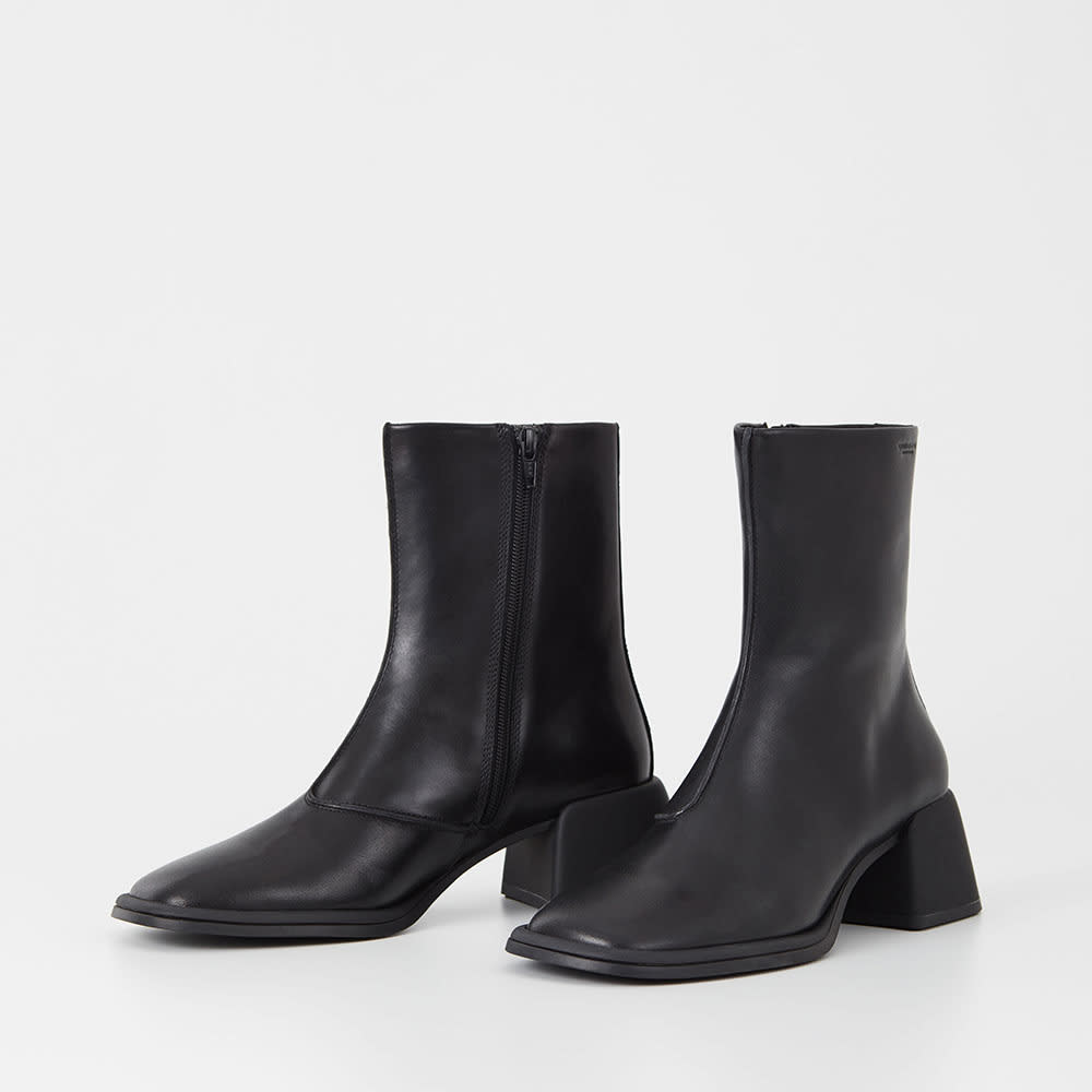 ANSIE Boots heel classic, Black
