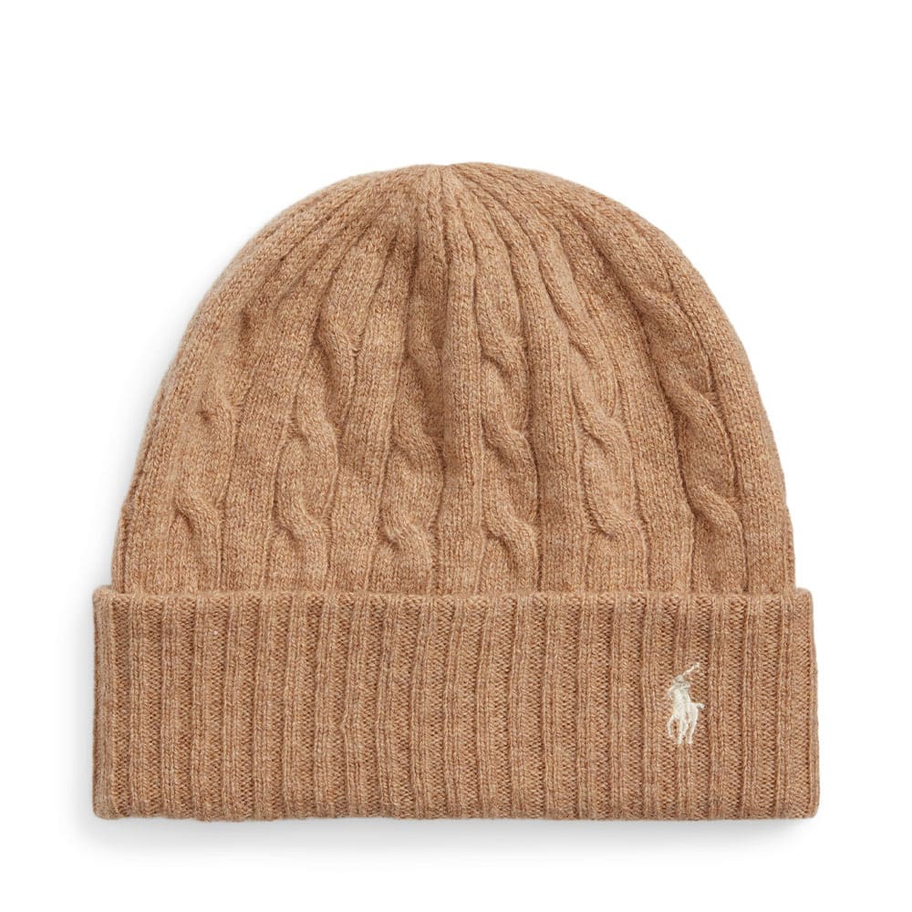 Cable-Knit Wool-Cashmere Hat från Polo Ralph Lauren