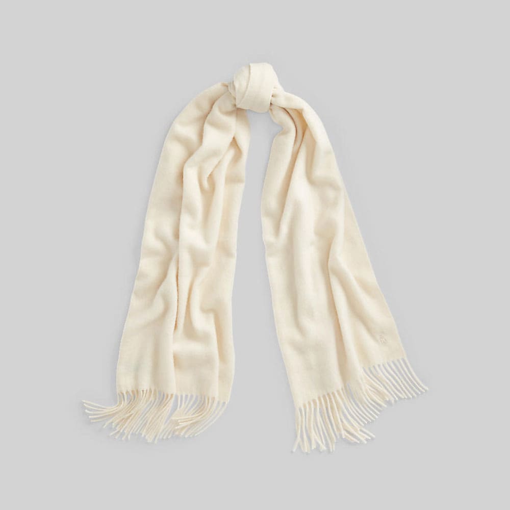 Fringe Cashmere-Wool Scarf från Polo Ralph Lauren