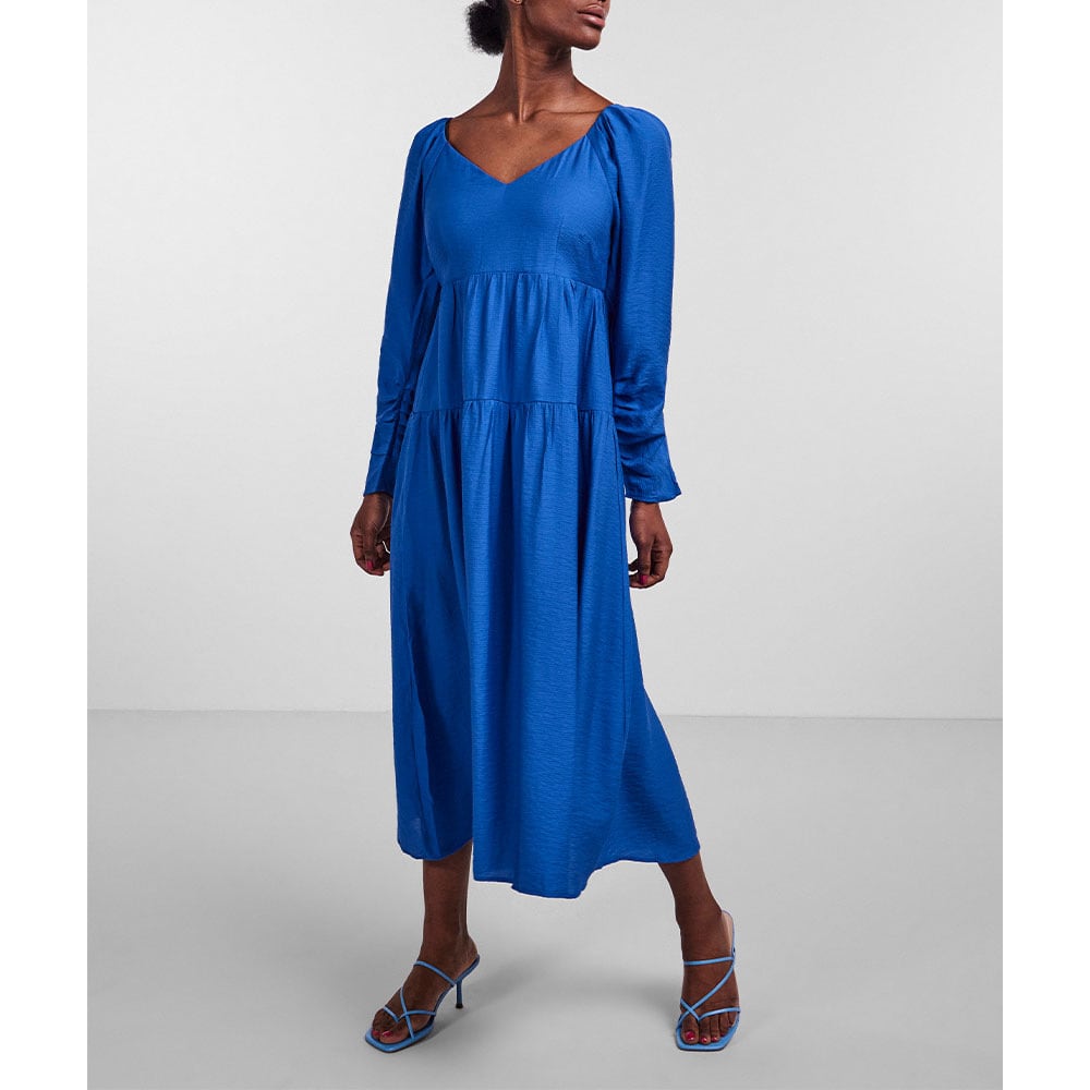 Daza Midi Dress, Dazzling Blue