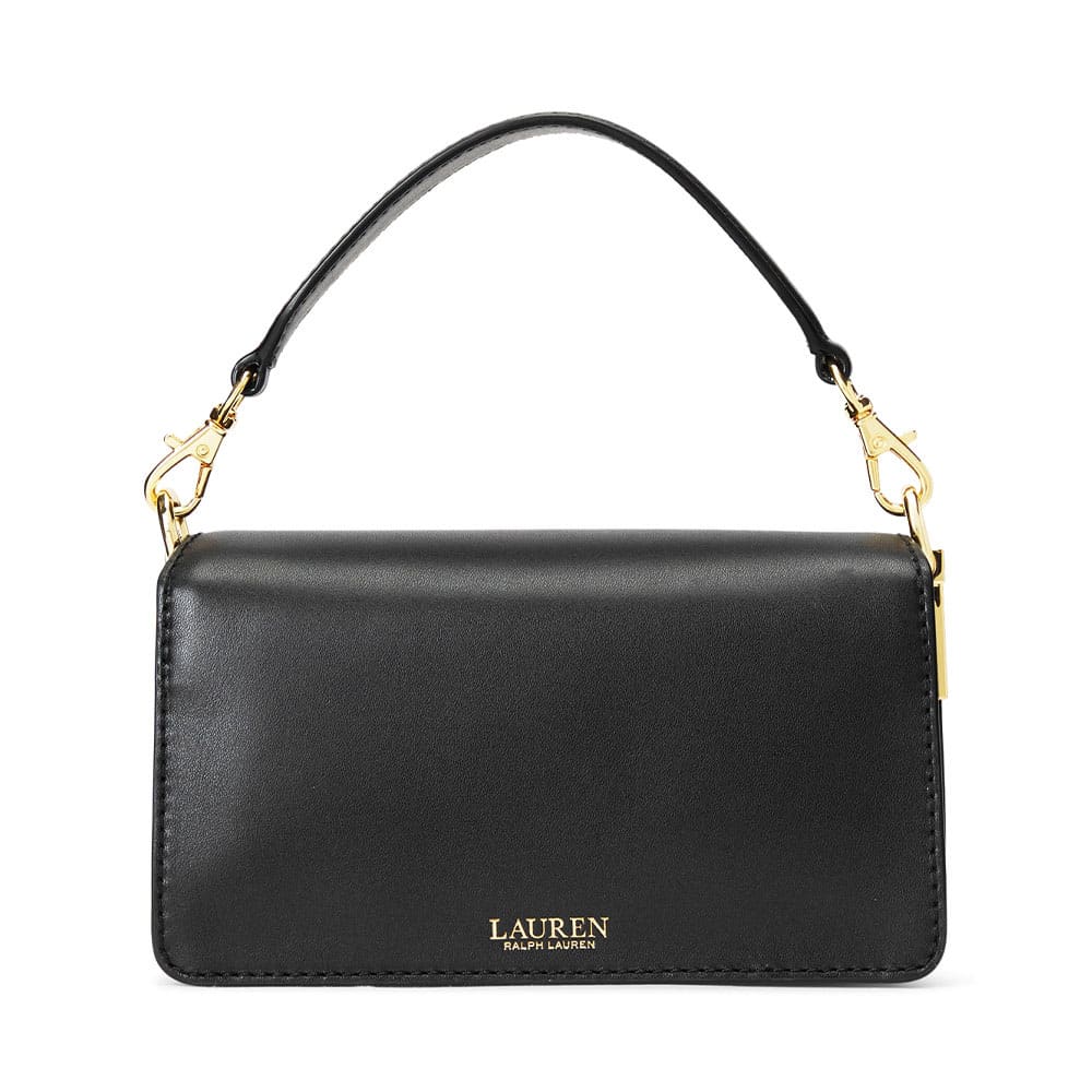 Leather Small Tayler Crossbody Bag i Black från Lauren Ralph Lauren