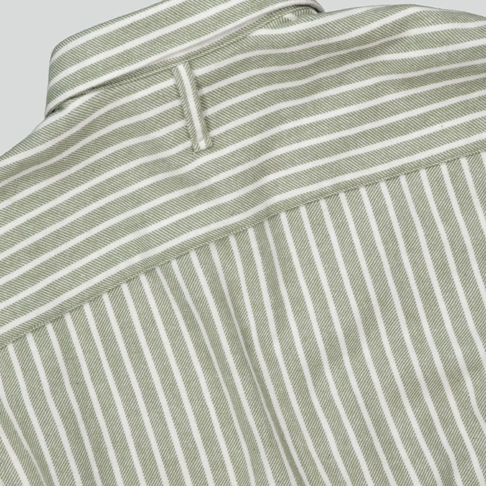 Arne Shirt, Green Stripe