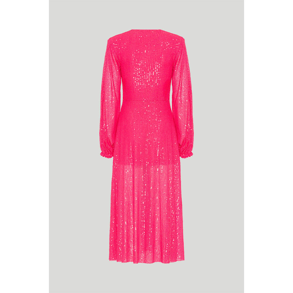 Sirin Dress, Knockout Pink