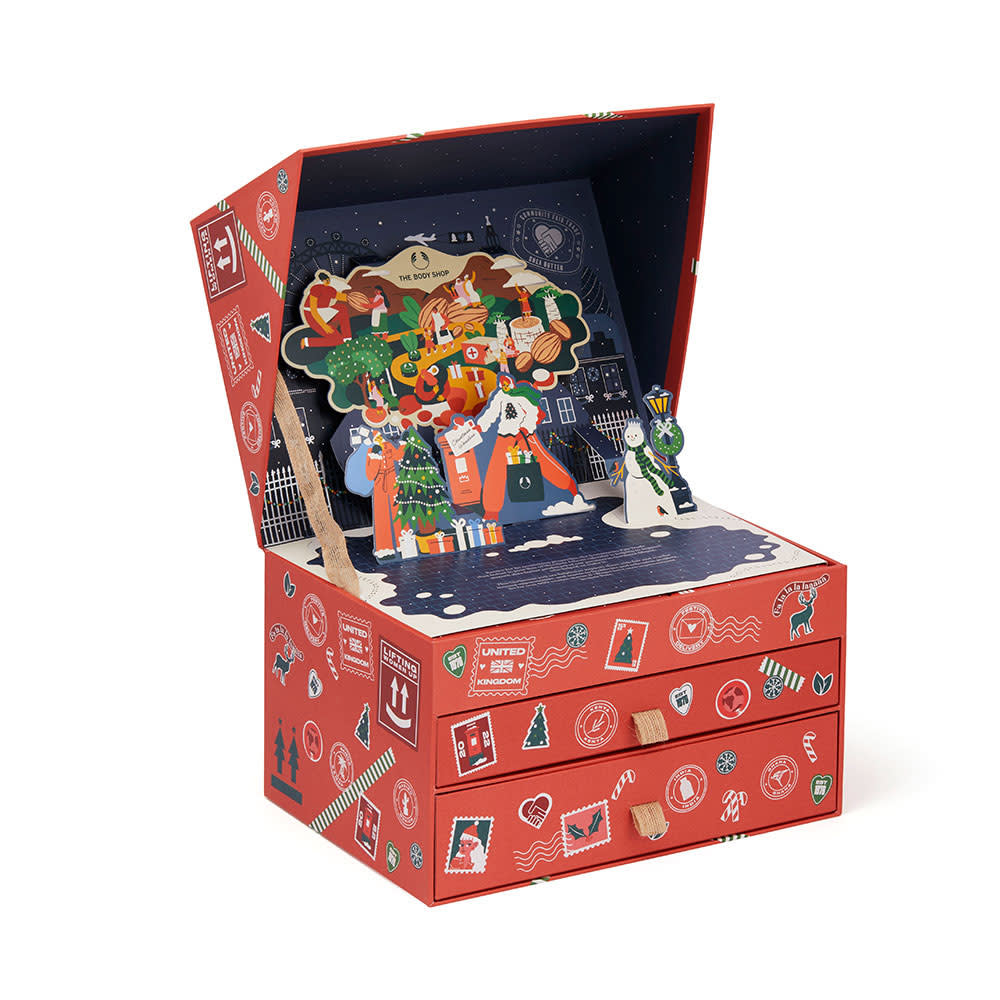 Deluxe Advent Calendar Fr n The Body Shop hlens