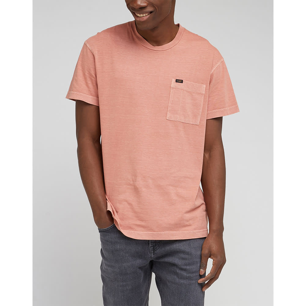 Relaxed Pocket Tee, Rust