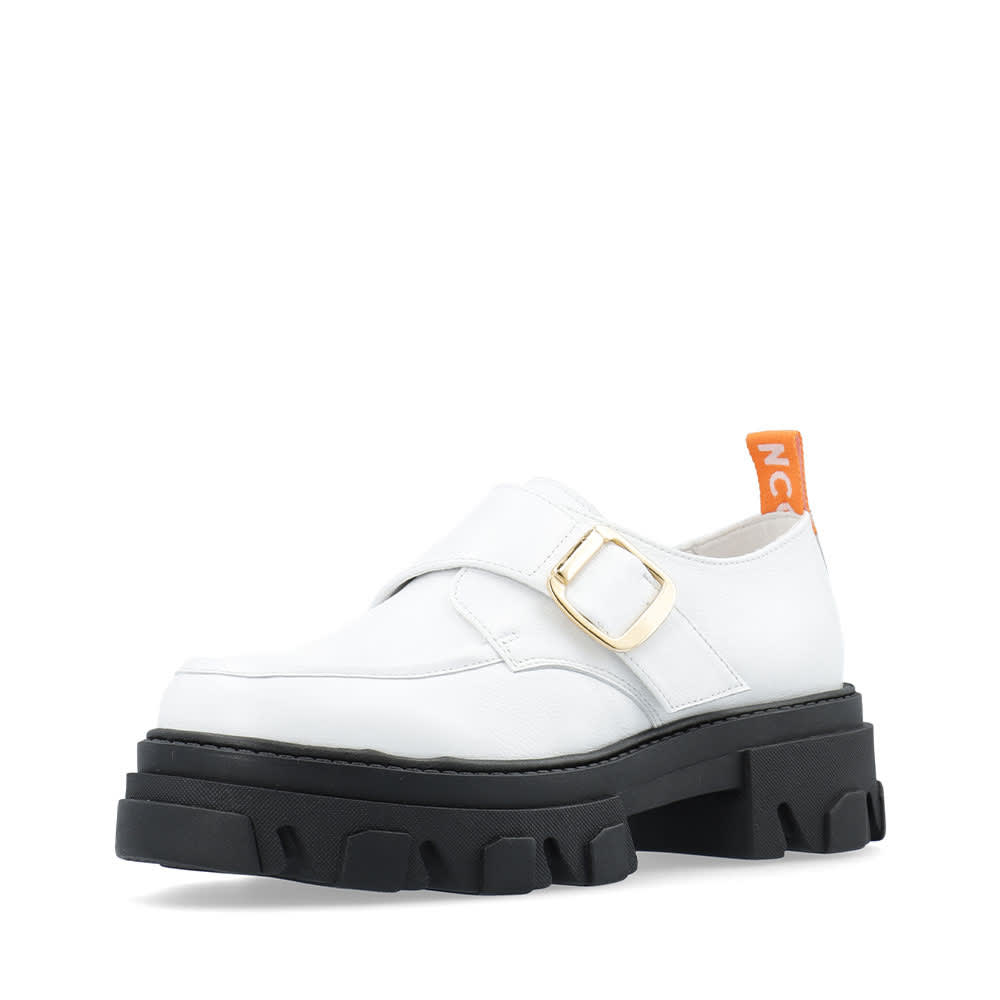 Biaginny Velcro Loafer, White