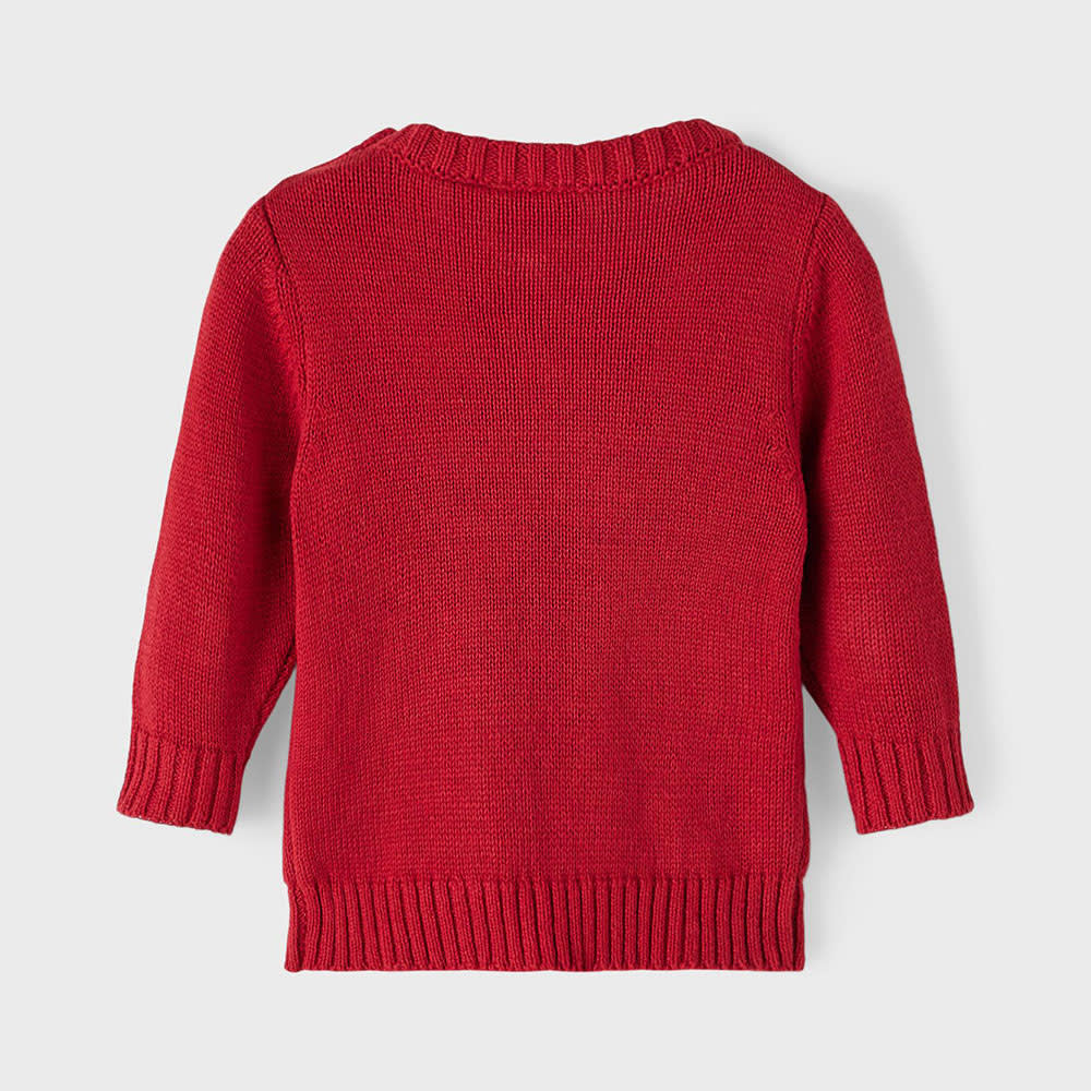 NBNRULLE LS KNIT, Jester Red