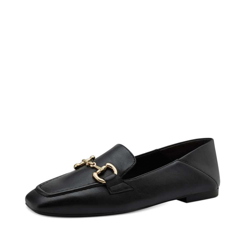 Loafer 1-1-24217-20, Black Leather