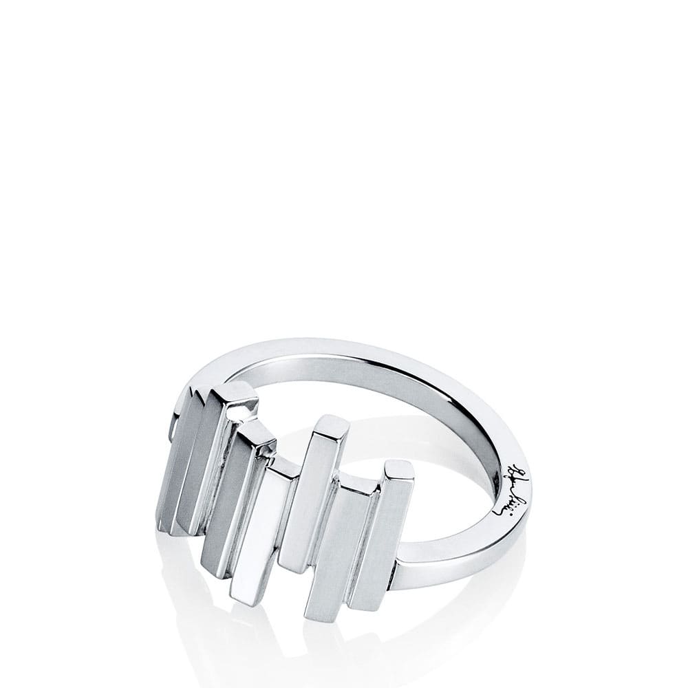 Stairway To Heaven Ring, Silver