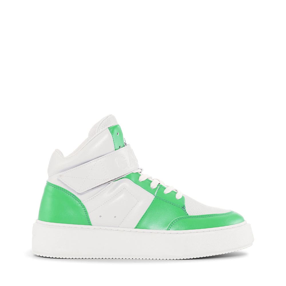 Cupsole High Top Velcro Sneaker Sporty Mix