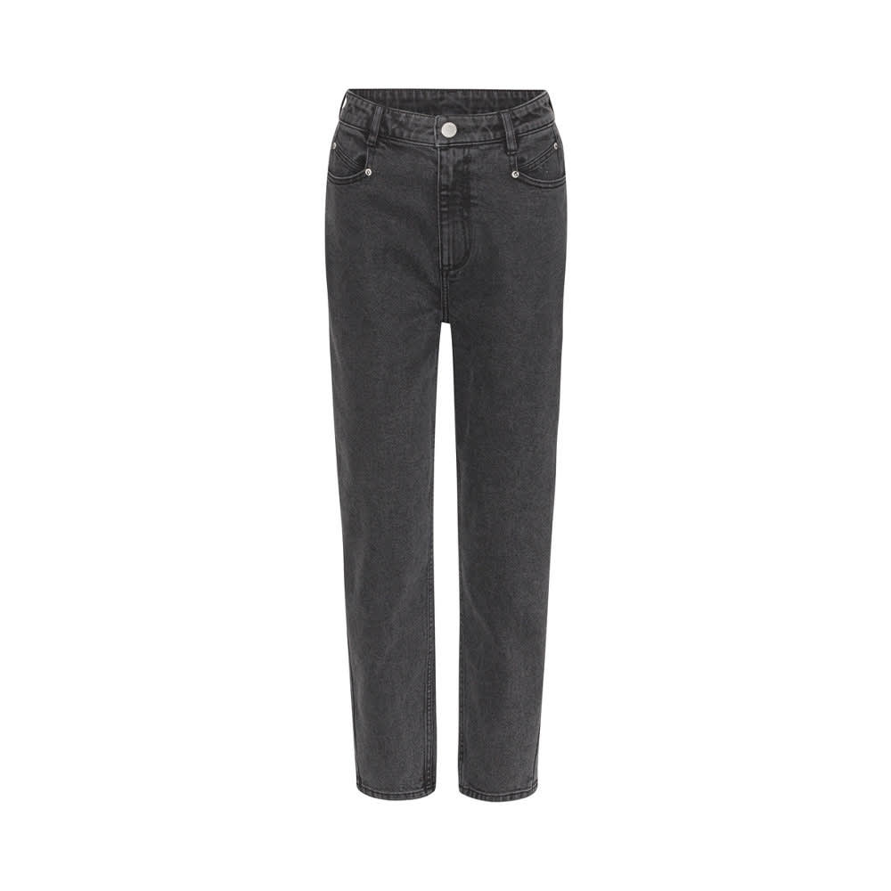 2ND Renee TT - Charcoal Denim Jeans, Un Black Denim
