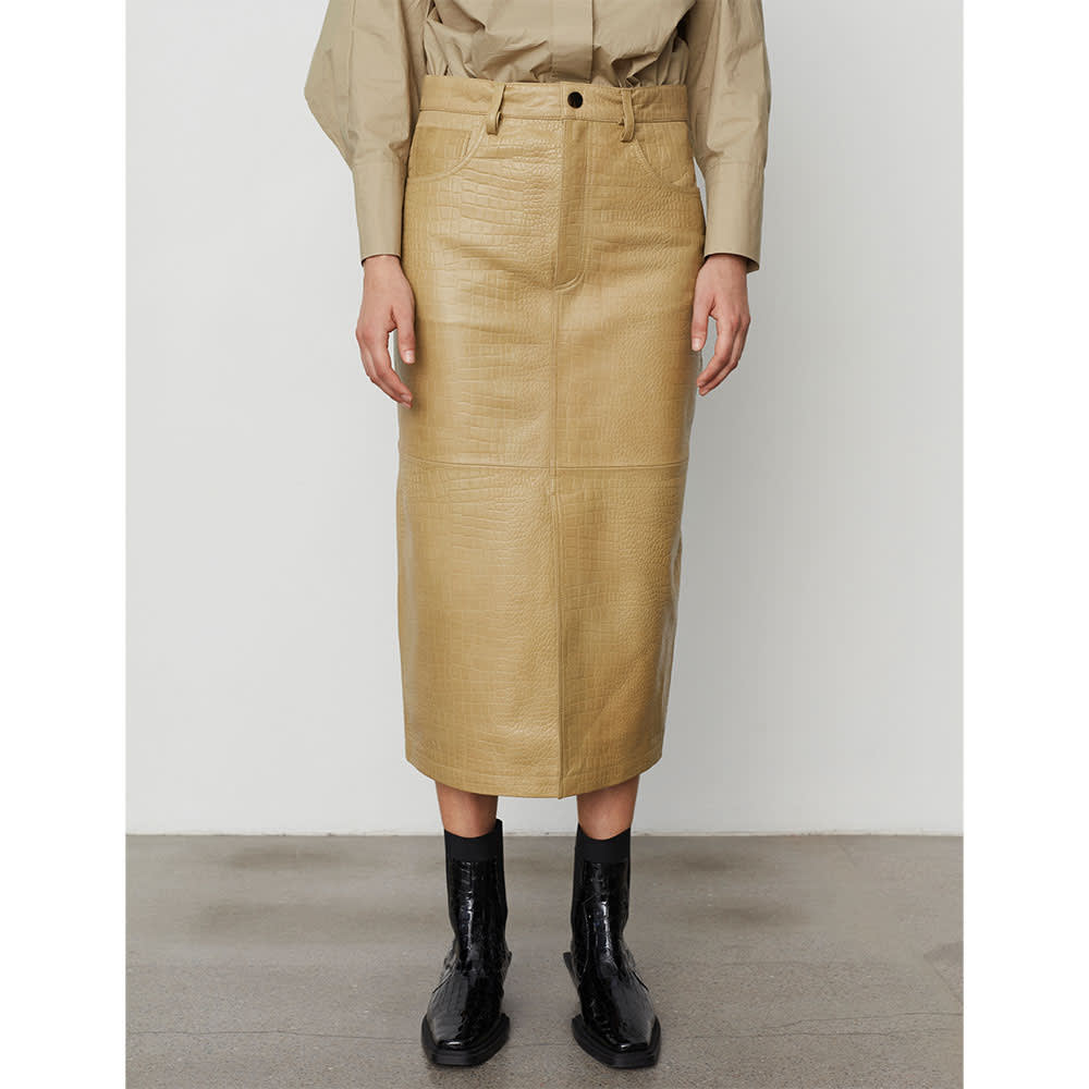 Ben - Lamb Croco Skirt