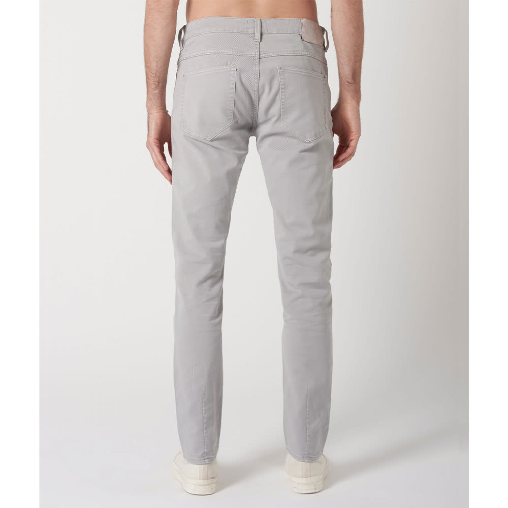 Lou Slim Twill Jeans, Light Grey