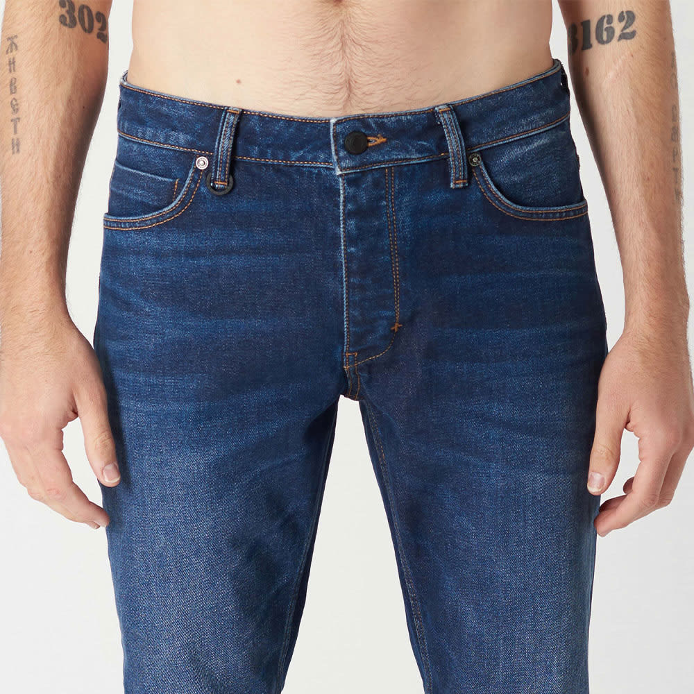Lou Slim Subliminal Jeans, Organic Dark Blue
