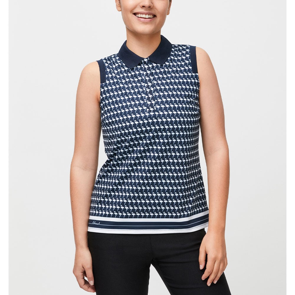 Deni Sleeveless Poloshirt