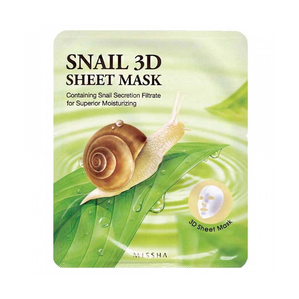 Snail 3D Sheet Mask från MISSHA