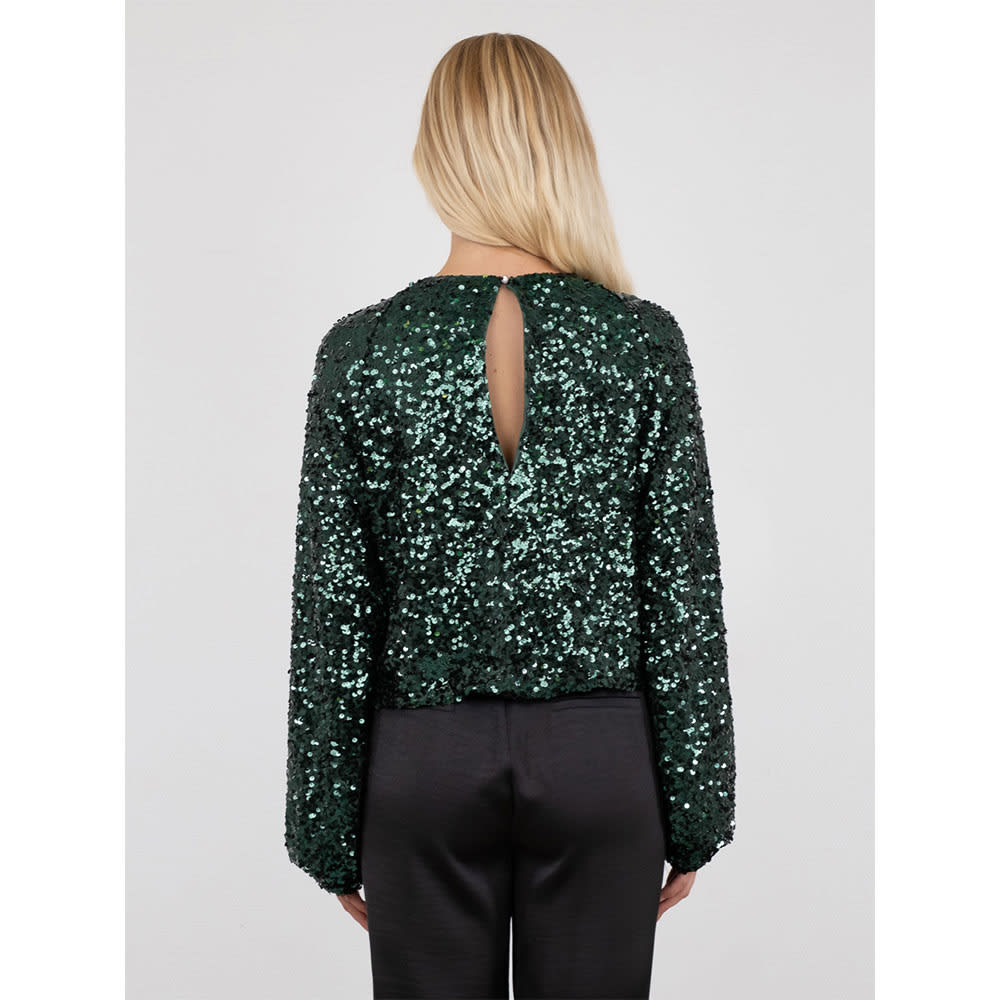 Fall Sequins Blouse