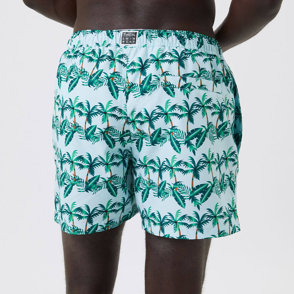 Print Swim Shorts