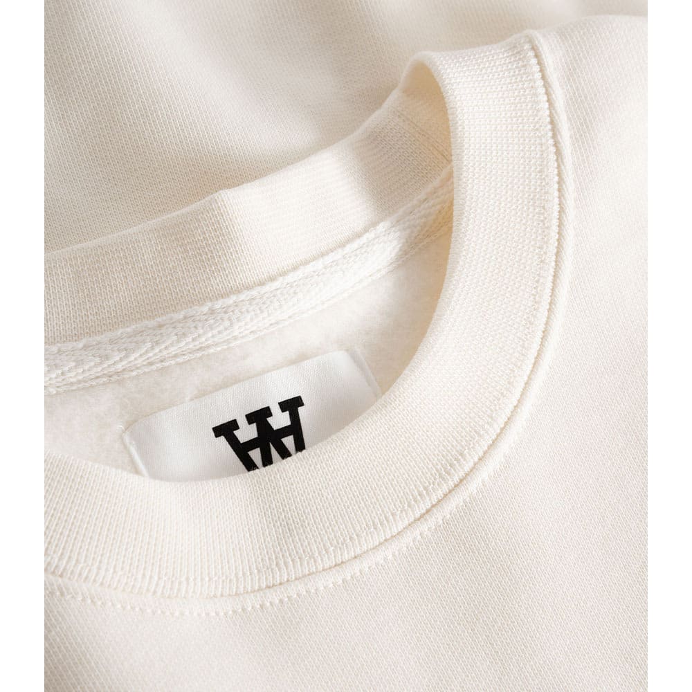 Jess Tonal Logo Sweatshirt, Off-white