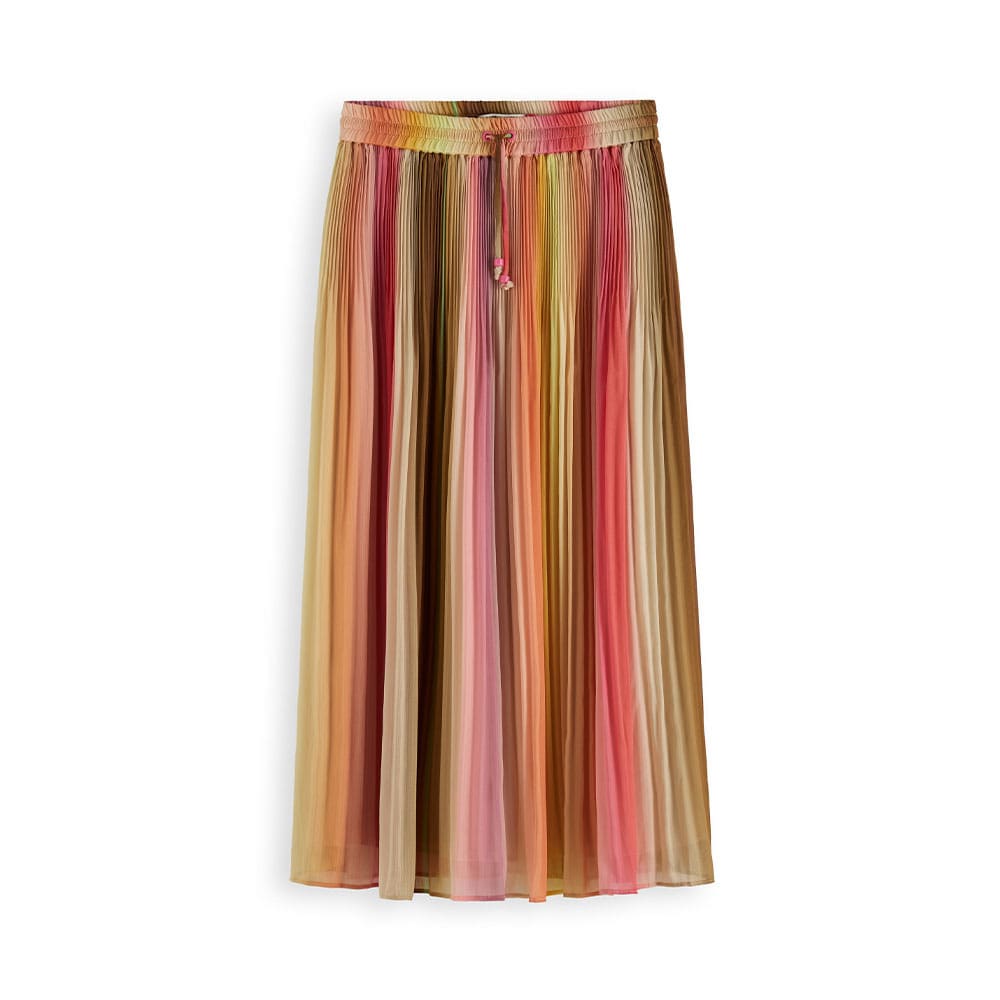 Pleated chiffon Skirt