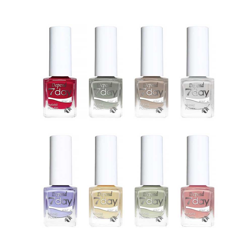 7day Hybrid Polish Linnea Collection, Spf Is Your Bff