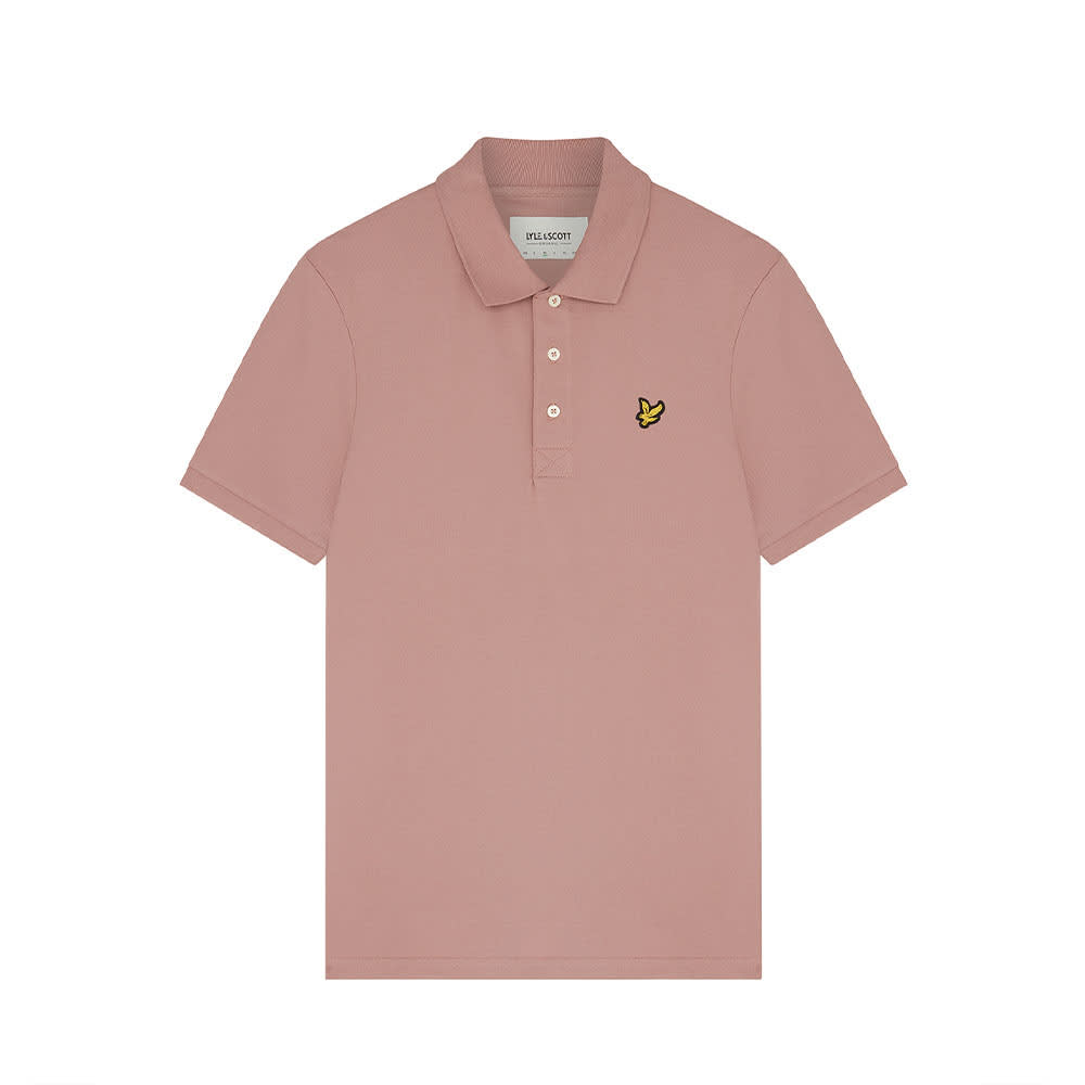 Plain Polo Shirt, Hutton Pink