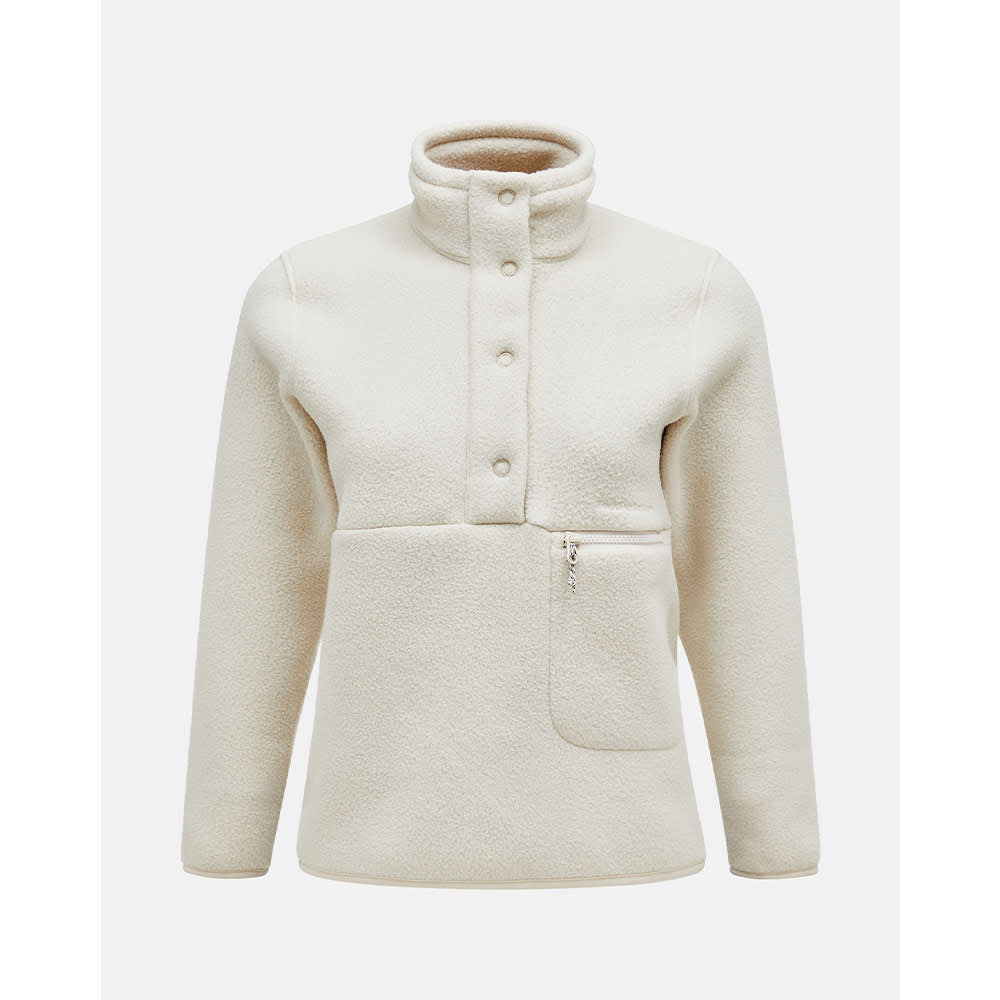 W Fleece Snap T-Neck