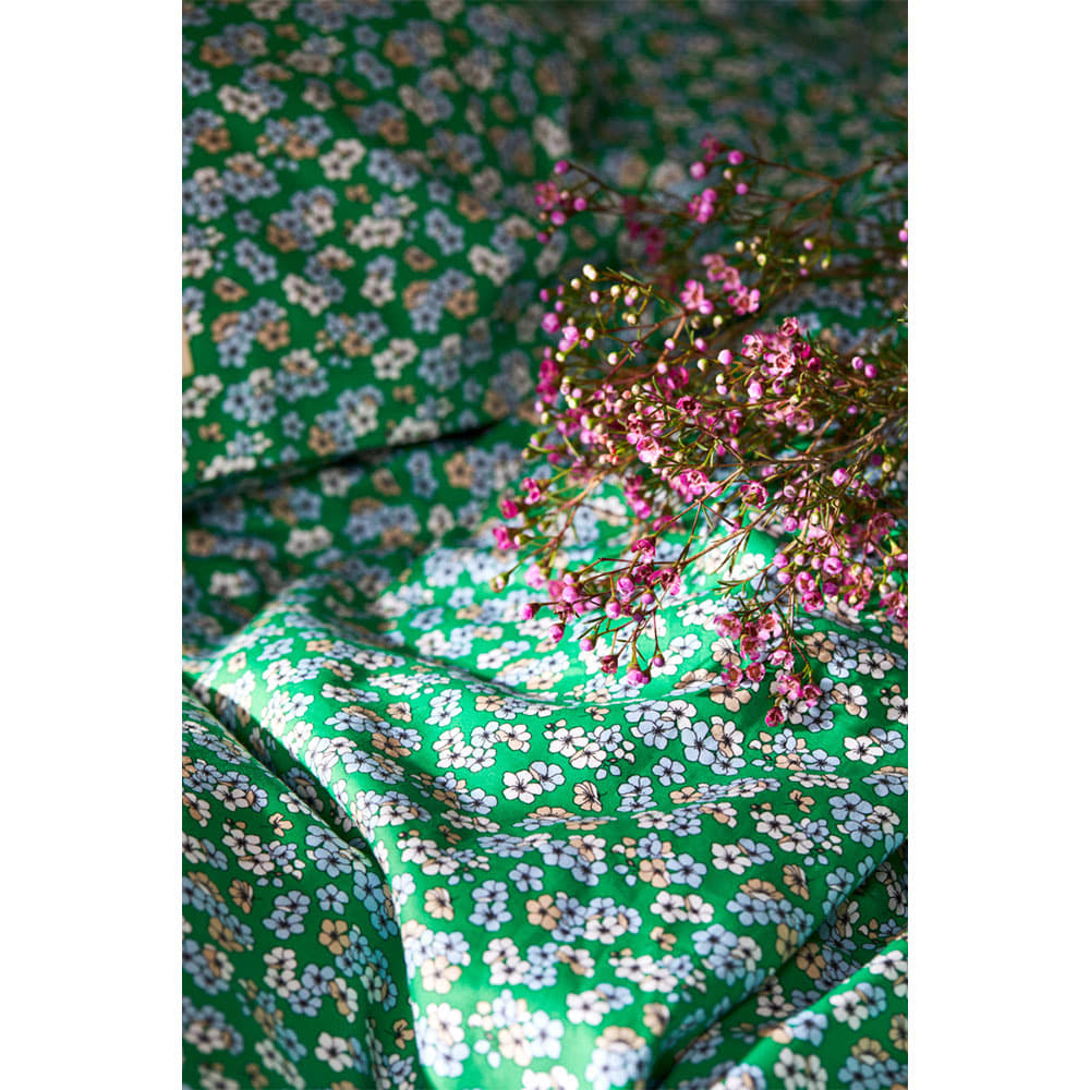 Pleasantly Påslakanset 150x210 cm grön SE