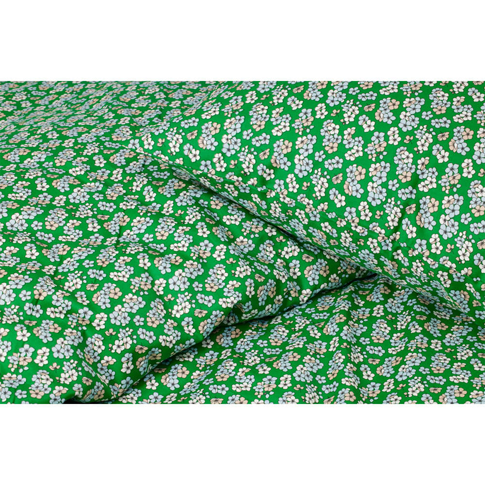 Pleasantly Påslakanset 150x210 cm grön SE