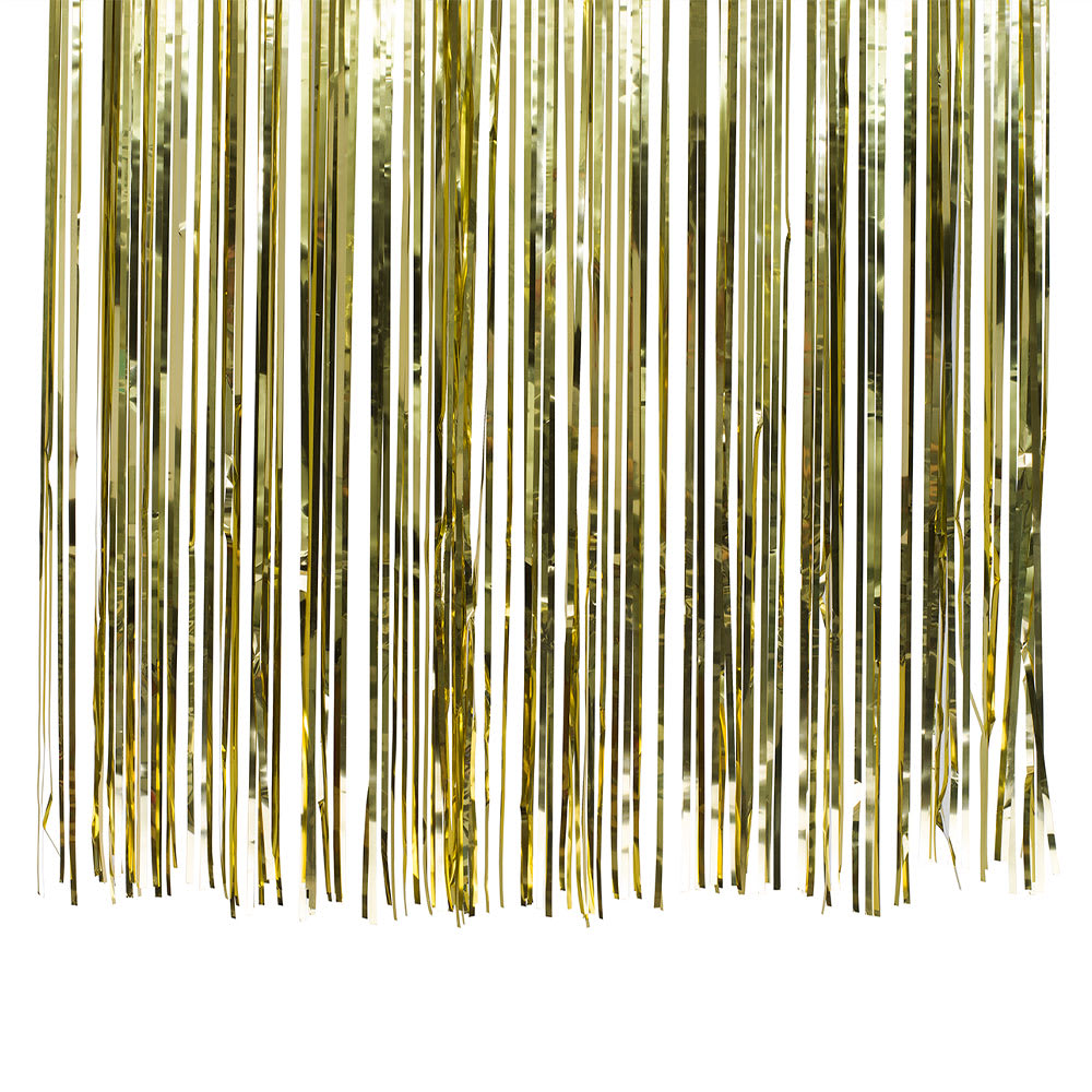 Dörrdraperi folie 2,4x1m, guld från Design House 95