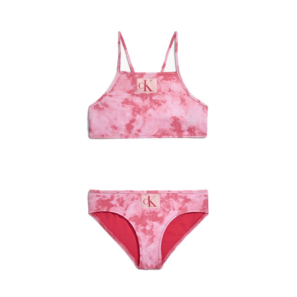 Bralette Bikini Set-Print