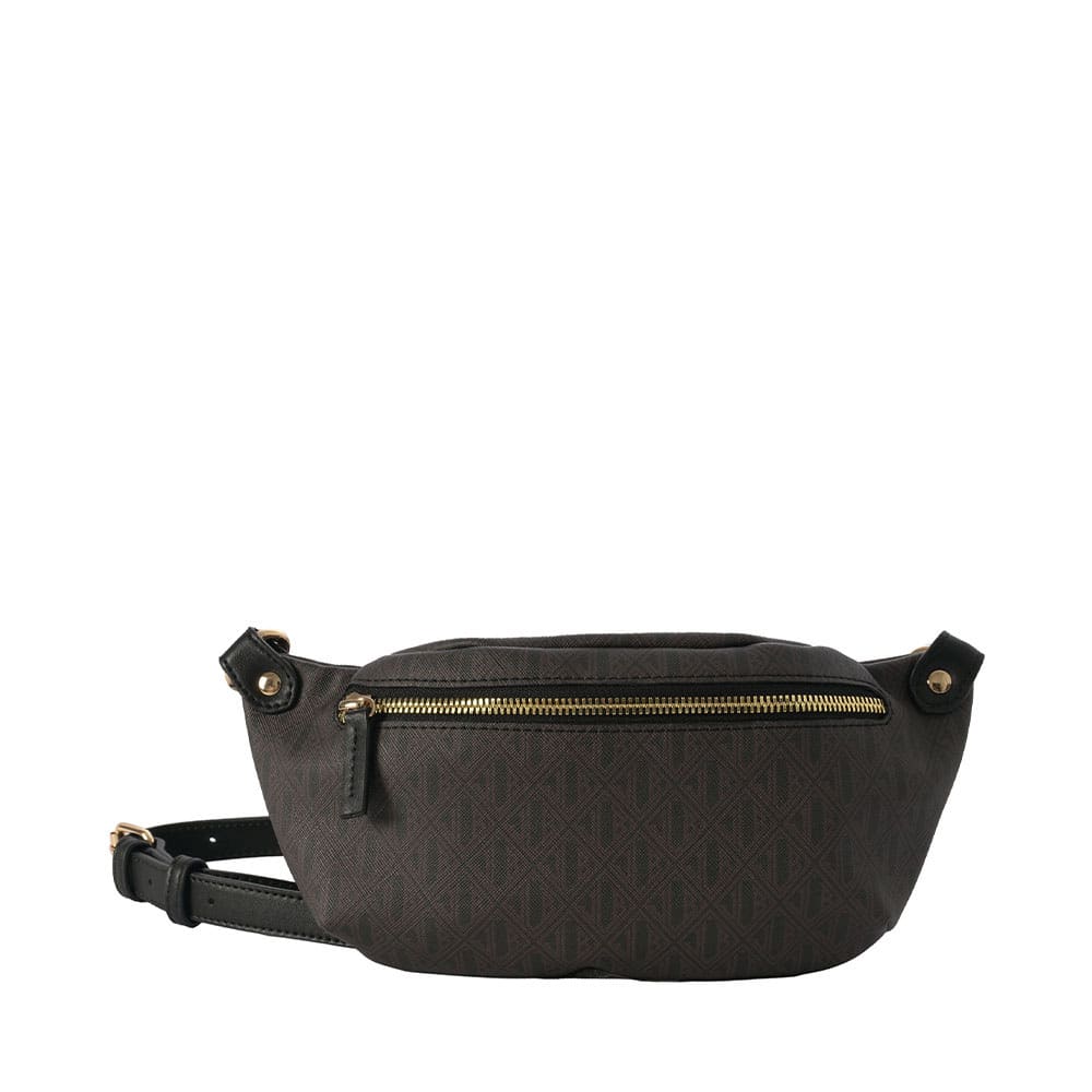 JLB Palermo Waist Bag Black-Chocolate