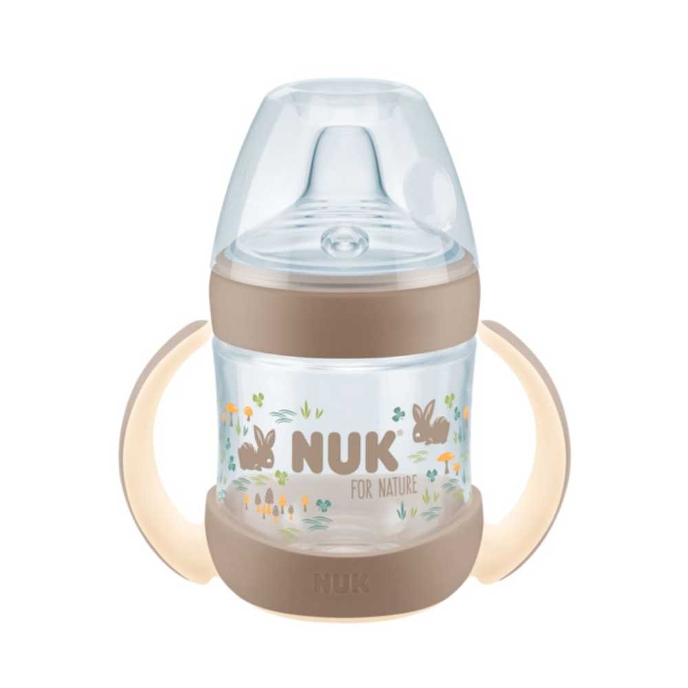 NUK For Nature Learner Bottle - Beige
