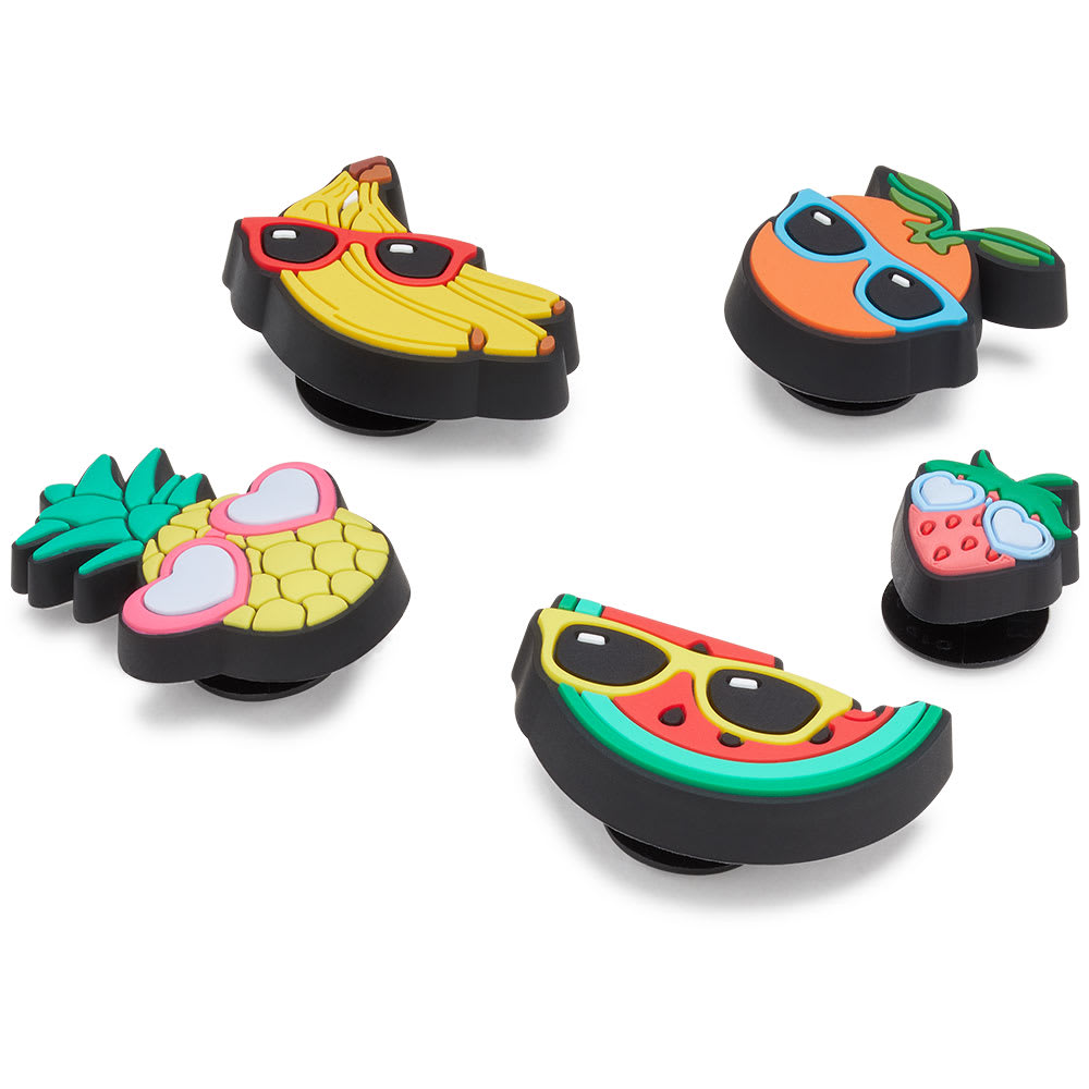 Jibbitz Cute Fruit with Sunnies 5 Pack