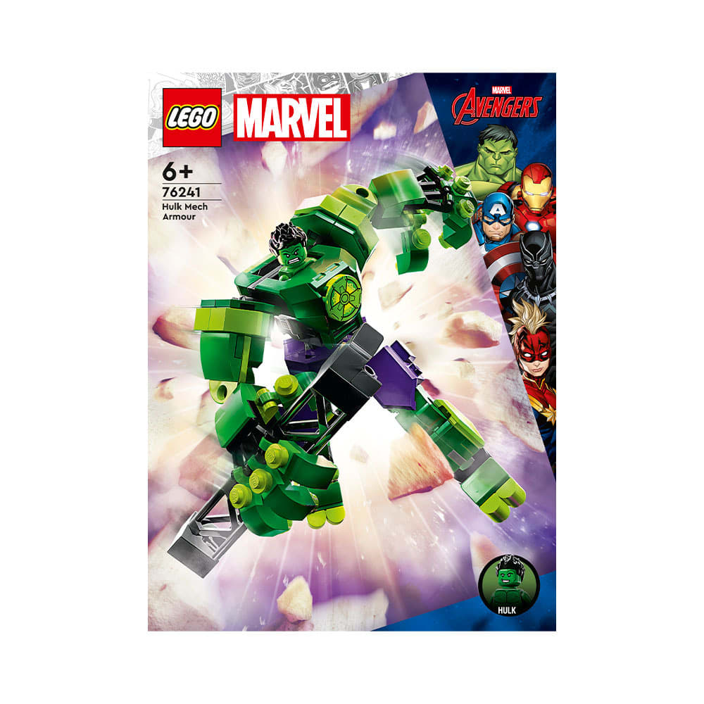 76241 Super Heroes Hulk i robotrustning