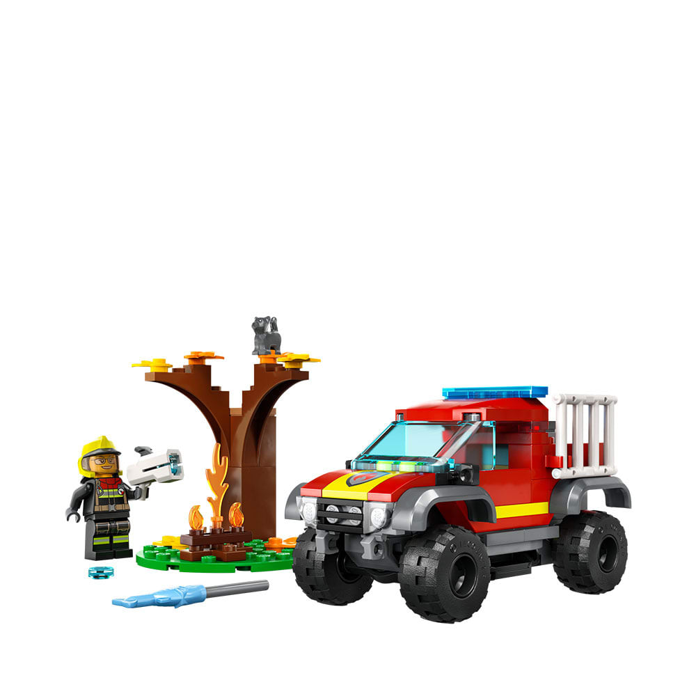 60393 City Räddning med fyrhjulsdriven brandbil