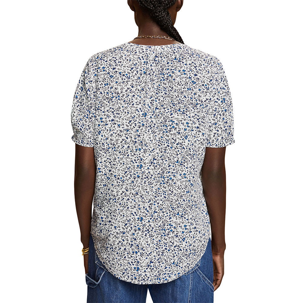 Blommig blus