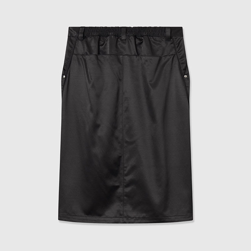 Joan Structured Satin Skirt