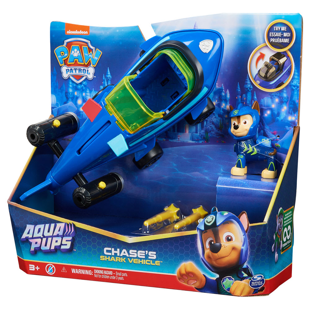 Paw Patrol Aqua-tema fordon Chase