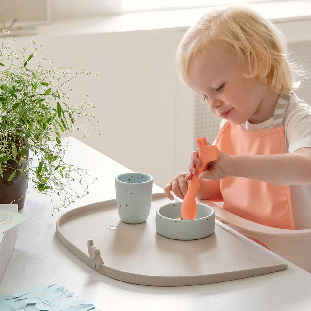 Silicone spoon 2-pack Lalee Blue