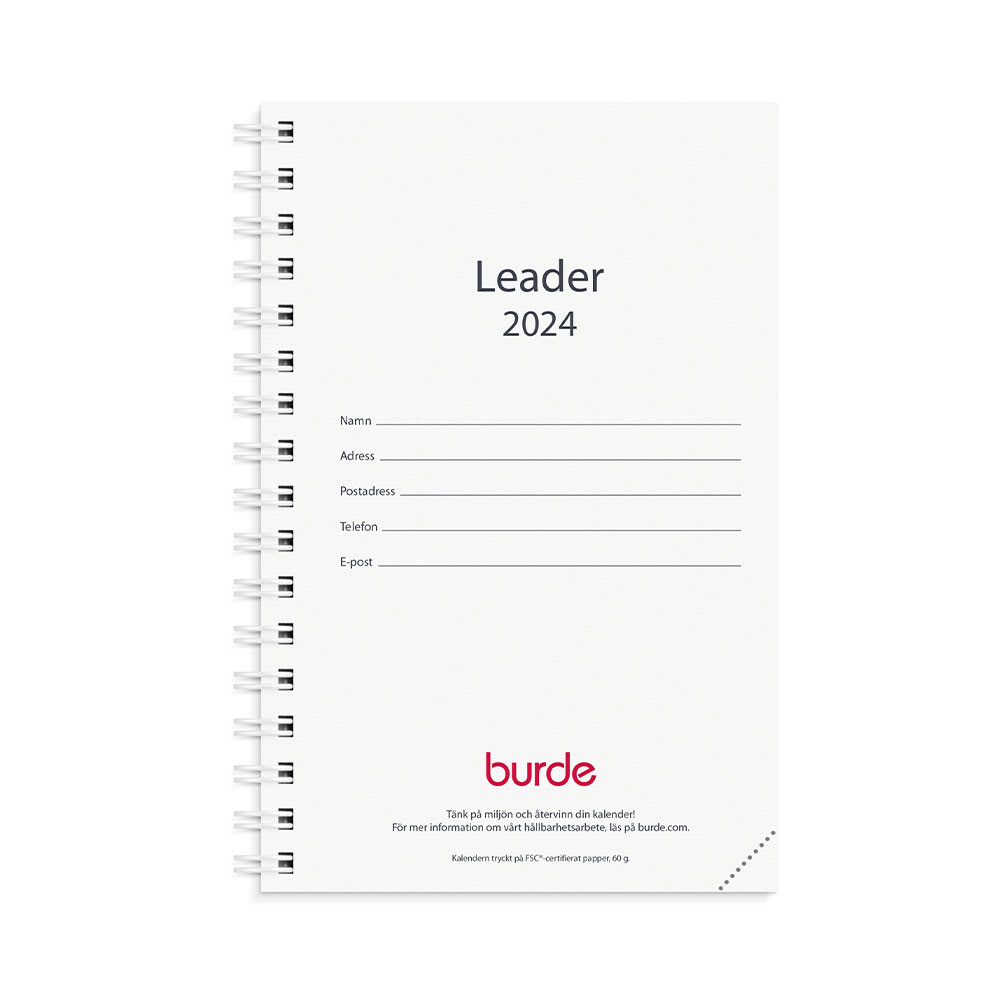 Leader Refill 2024 från Burde