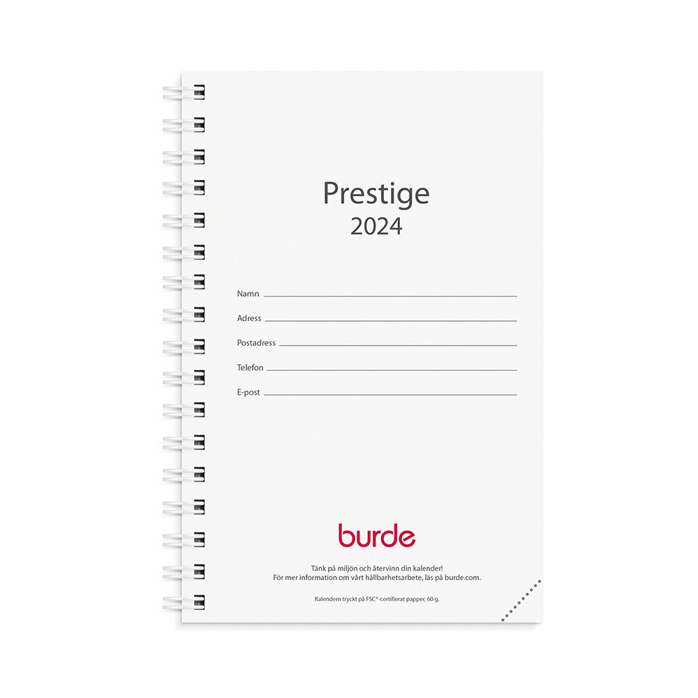 Prestige Refill 2024 från Burde