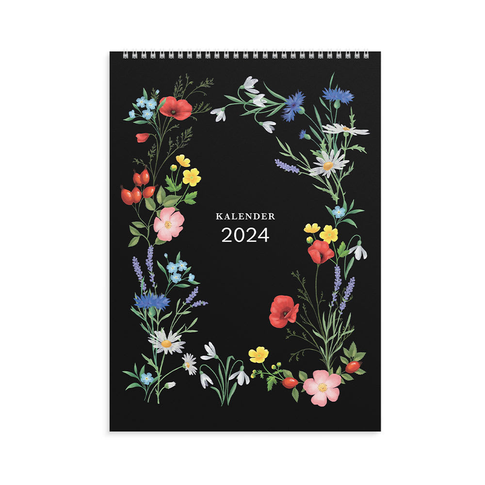 Illustrerad Blomster 2024 från Burde