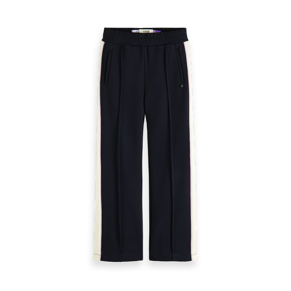 Wide leg contrast panel Sweat pants