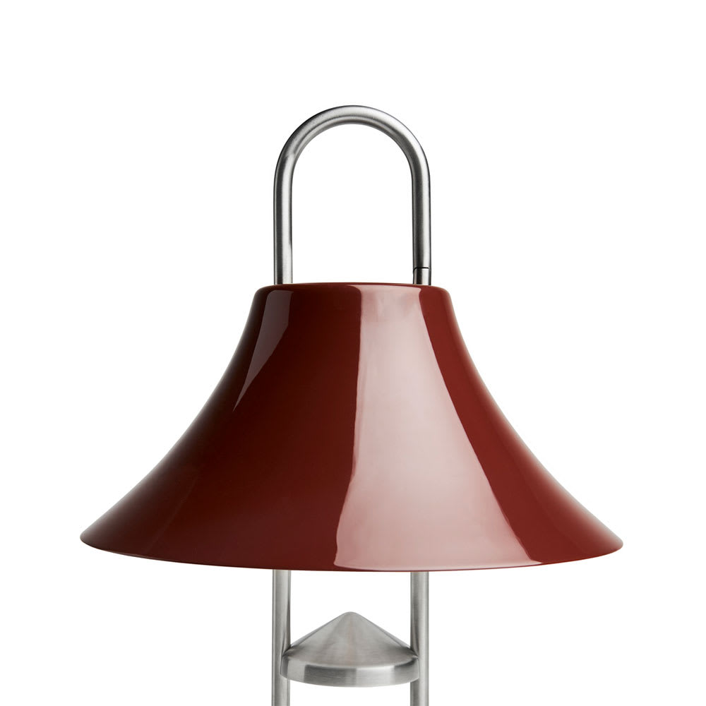 Mousqueton Portabel Lampa, Röd