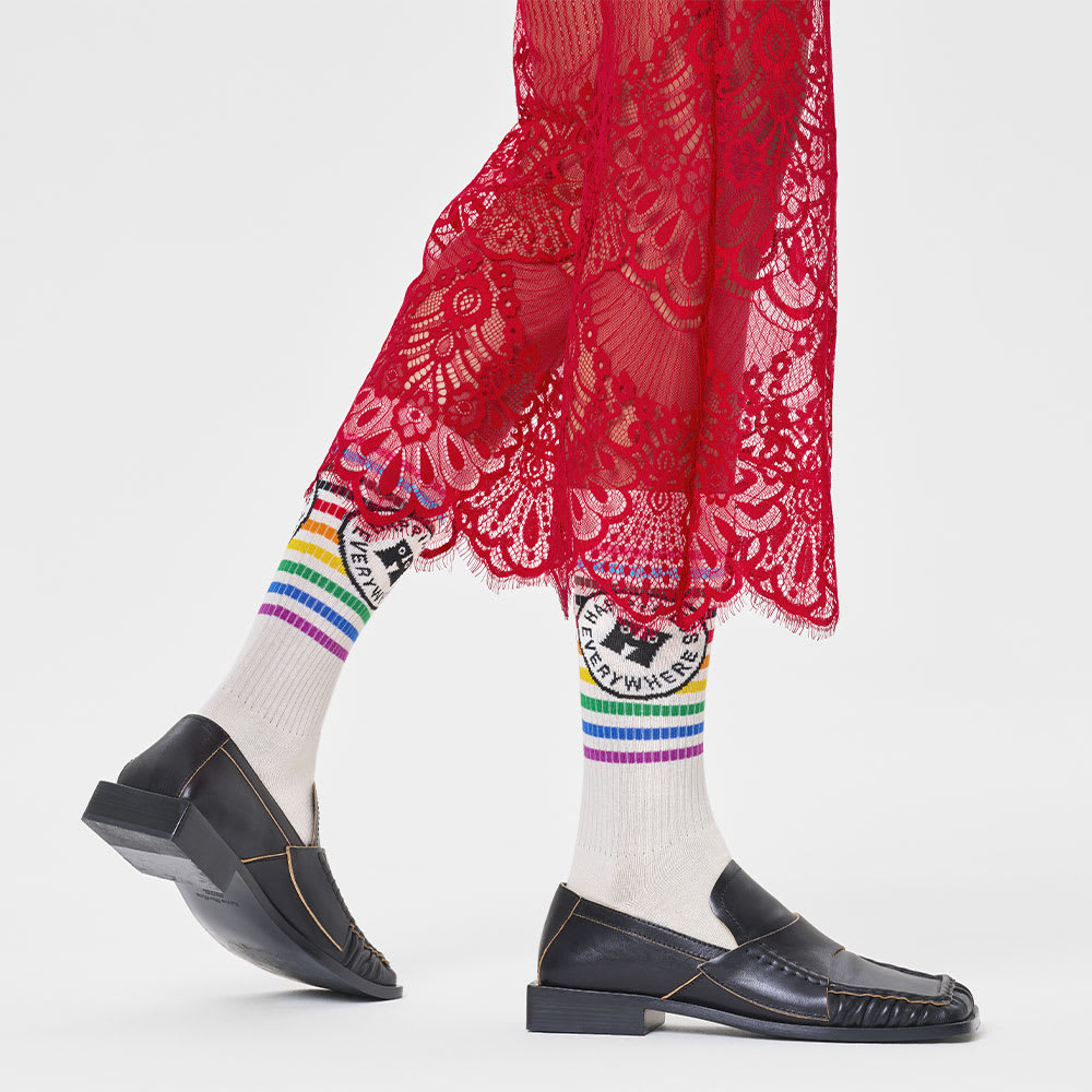 Pride Happiness Everywhere Sock