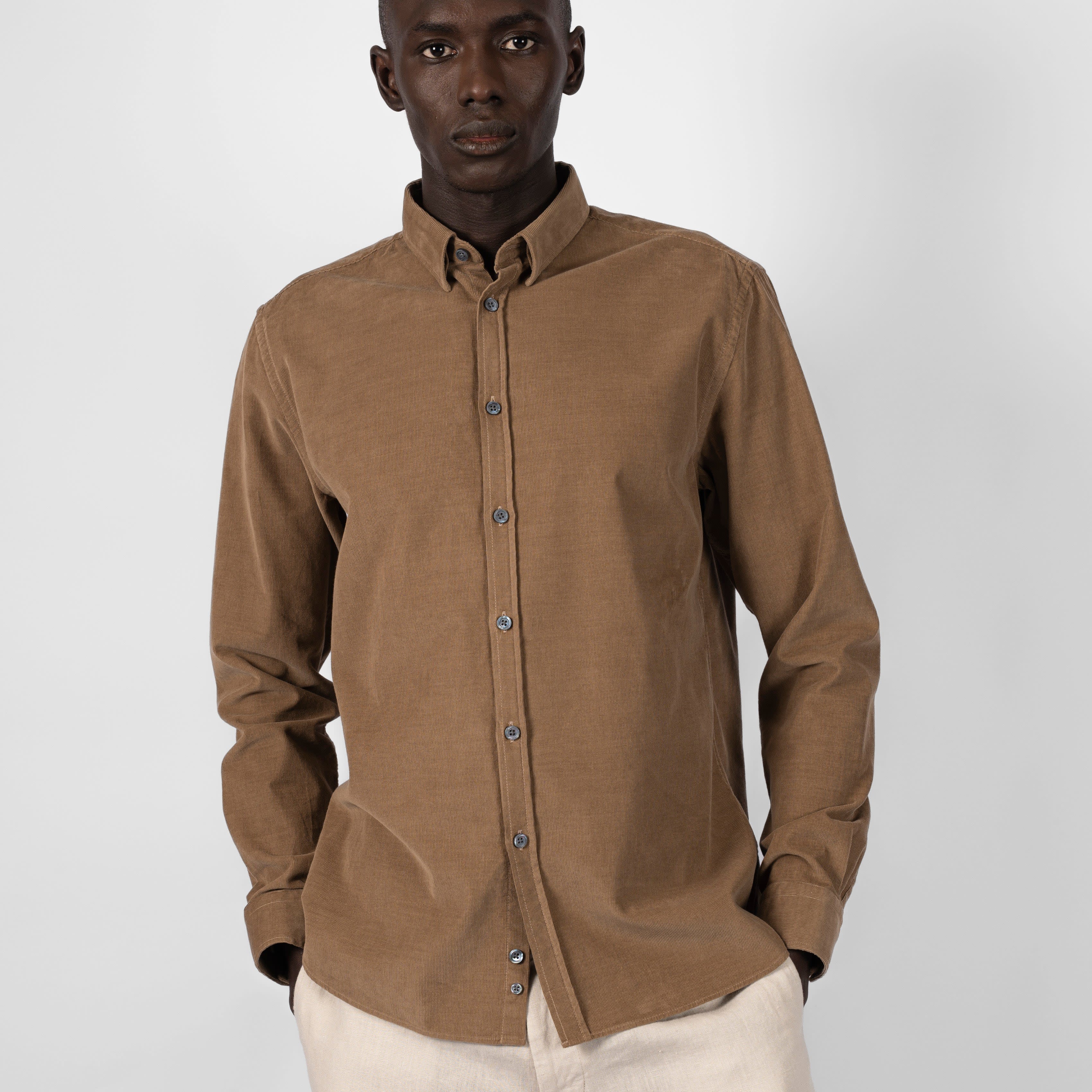 Washed Cord Shirt från Ljung